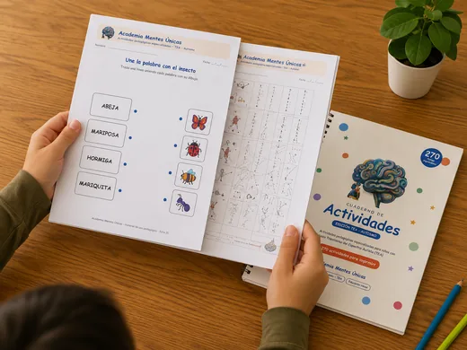 Contenido del Kit Esencial: apostilla en PDF y fichas visuales listas para imprimir